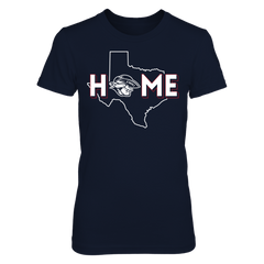 Dallas Baptist Patriots - Home With A State Outline