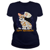 Image of halloween corgi mummy T shirt