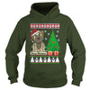 Image of BORDER TERRIER UGLY CHRISTMAS T-SHIRT