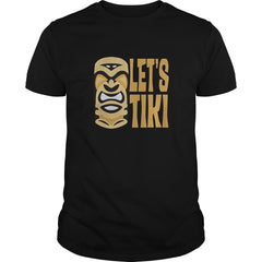 Lets Tiki Cute Luau Vacation Party Fun TShirt