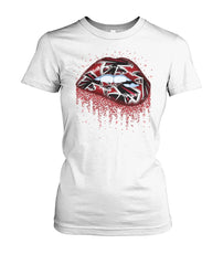 Atlanta Falcons Twinkle Lips T-shirt