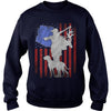 Image of arizona Deer Hunting US Flag shirt