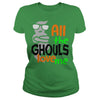 Image of Halloween ghost shirt kids boys all the ghouls love me son shirt