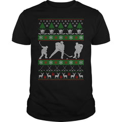 Hockey Ugly Christmas Sweater New