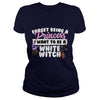 Image of Cute Halloween Witch Tees I Want To Be A White Witch Trick Or Treat Gift TShirt