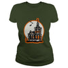 Image of Vintage Style Haunted House - Happy Halloween