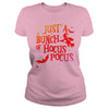 Image of JUST A BUNCH OF HOCUS POCUS WITCH HALLOWEEN TSHIRT