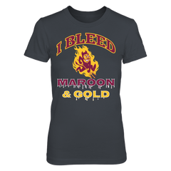 I Bleed Arizona Maroon and Gold