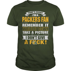 thats right im a packers fan