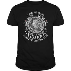 NATIVE AMERICAN T SHIRT 125,000 NATIVE AMERICAN T-SHIRT