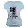 Image of Happy Columbus Day Since 1492 with ship and USA Flag T-Shirt