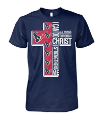 Houston Texans I can do all things T-shirt
