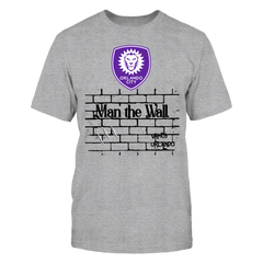 Orlando City Logo with Man the wall graphic