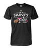 Image of New Orleans Saints I'm A Saints And Wine Kinda Girl T-shirt