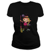 Image of Cute Lil Girl Halloween TShirt in Kids Women And Men Sizes
