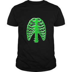 Halloween Radioactive Skeleton Rib Cage