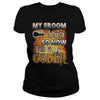 Image of CODER Halloween Shirts My Broom broke T Shirts