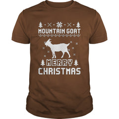 MOUNTAIN GOAT UGLY CHRISTMAS SWEATER