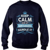 Image of Keep calm SANTAMARIA, SANTAMARIA tshirt