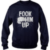 Image of Fook Him Up Irish Boxing T-shirt - Funny Fight Tee