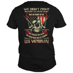 We didn't fight...We fought.