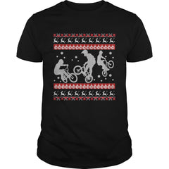 BMX BIKE FREESTYLE UGLY CHRISTMAS SWEATER