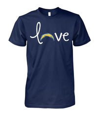 Los Angeles Chargers - Love Chargers T-shirt