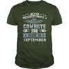 Image of Never Underestimate a Cowboys Fan Born In September