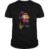 Image of Cute Lil Girl Halloween TShirt in Kids Women And Men Sizes