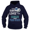Image of Girl Loves Eagles And Penn State TShirt