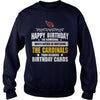 Image of happy birthday with the cardinals