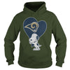 Image of I Love Rams Team TShirt