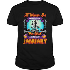 All Women Are Born In January Halloween