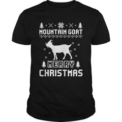 MOUNTAIN GOAT UGLY CHRISTMAS SWEATER