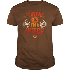 TRUST ME I'M A WITCH T SHIRT HALLOWEEN COSTUME GIFT