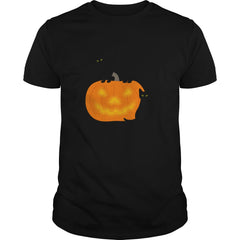 Halloween Cat and Pumpkin 1