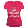 Image of Just A Girl Fall In Love With A Plumber Tshirt Women Gifts