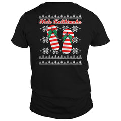 Christmas - Mele Kalikimaka Flip Flops