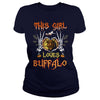 Image of This Girl Loves Buffalo Halloween