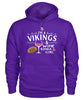 Image of Minnesota Vikings - I'm a Vikings and Wine kinda girl T-shirt
