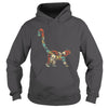 Image of LEMUR Skeleton Bone Skull Vintage Retro T-shirt Halloween
