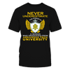 Image of Never Underestimate The Power Of A Woman - Arkansas Tech Golden Suns