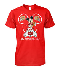 San Francisco 49ers Mickey Mouse Limit Edition 2018