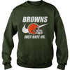 Image of Browns Just Hate Us T-shirt, Browns Just Hate Us Hoodies