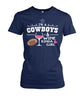 Image of Cowboys - I'm a Cowboys & wine kinda girls T-shirt