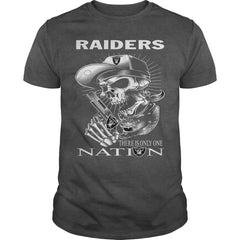 Raiders there is only one nation Tshirt