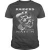 Image of Raiders there is only one nation Tshirt