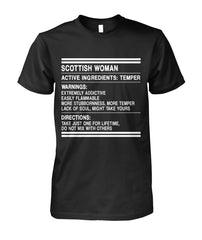 SCOTTISH WOMAN TEMPER