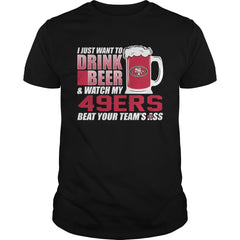 NFL-49ERS 173 DRINK BEER