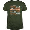 Image of AS A JUNE GIRL I HAVE THREE SIDES TSHIRT BIRTHDAY GIFT SHIRT